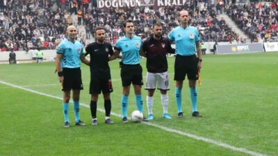 Elazığspor ile Vanspor FK arasında oynanacak maça hakem değişikliği yapıldı.