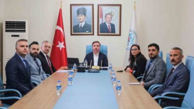 Erzincan’da, Vali Hamza Aydoğdu'nun başkanlığında ERASMUS + projesi toplantısı gerçekleştirildi.