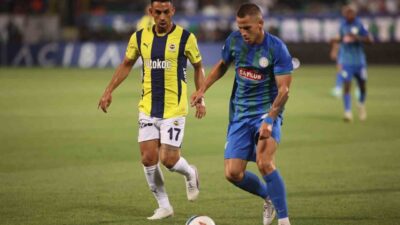 Fenerbahçe ile Çaykur Rizespor Süper Lig'de karşı karşıya geliyor. Fenerbahçe,