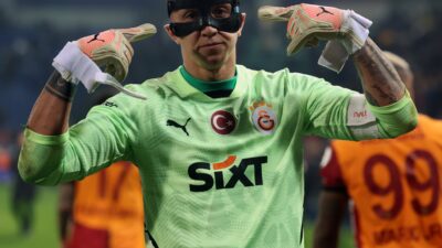 Galatasaray kaptanı Fernando Muslera, Çaykur Rizespor karşısında elde ettikleri galibiyetin