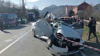 Giresun'un Tirebolu ilçesinde meydana gelen kazada hayatını kaybedenlerin kimlikleri tespit