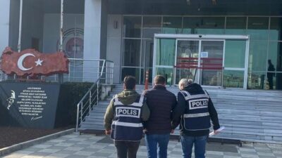Gönen'de 3 Şubat 2025'te yapılan polis operasyonunda, silahla yağma suçundan