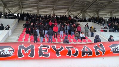 Yozgatspor taraftar grubu Grup Meydan, takımına destek veren taraftarlara teşekkür