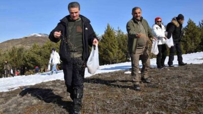 2 Şubat Dünya Sulak Alanlar Günü dolayısıyla Gümüşhane'de düzenlenen doğa