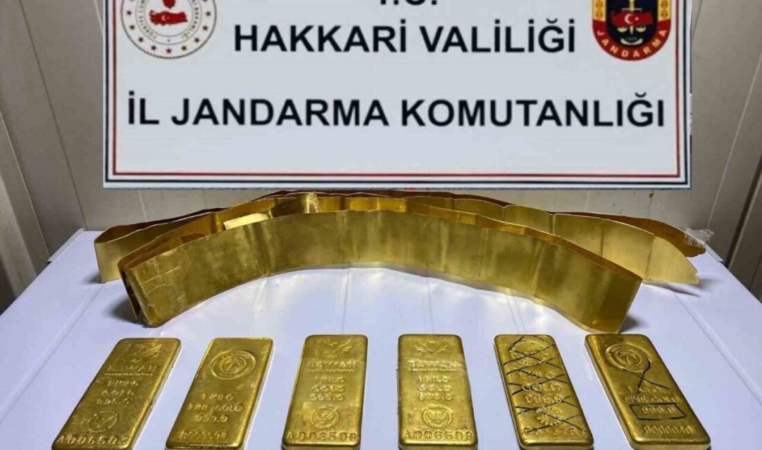 Hakkari'nin Derecik ilçesinde jandarma ekipleri, 27 milyon 200 bin TL