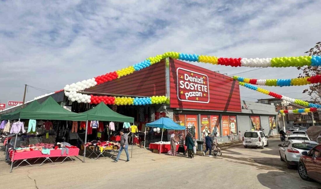 Denizli Sosyete Pazarı, uygun fiyatlarla kaliteli markaları sunarak ziyaretçilerin ilgisini
