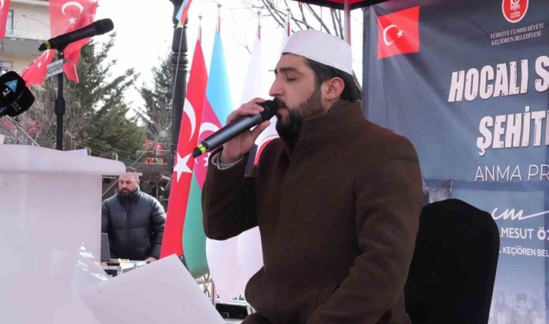 Keçiören Belediyesi ve Azerbaycan Büyükelçiliği tarafından Hocalı soykırımı şehitleri anma