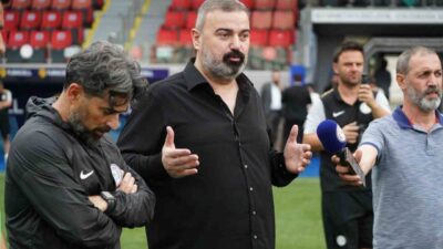 Çaykur Rizespor Kulüp Başkanı İbrahim Turgut, Fenerbahçe maçında hakem hatalarının