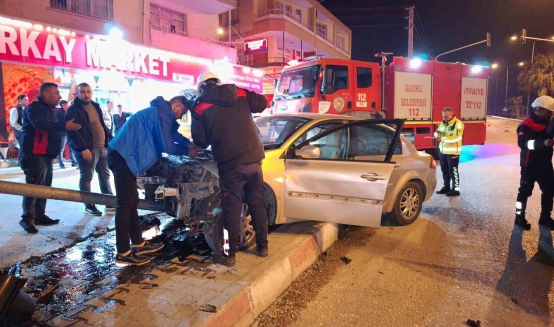Osmaniye'nin Kadirli ilçesinde iki otomobilin çarpışması sonucu P.C. ve M.K.