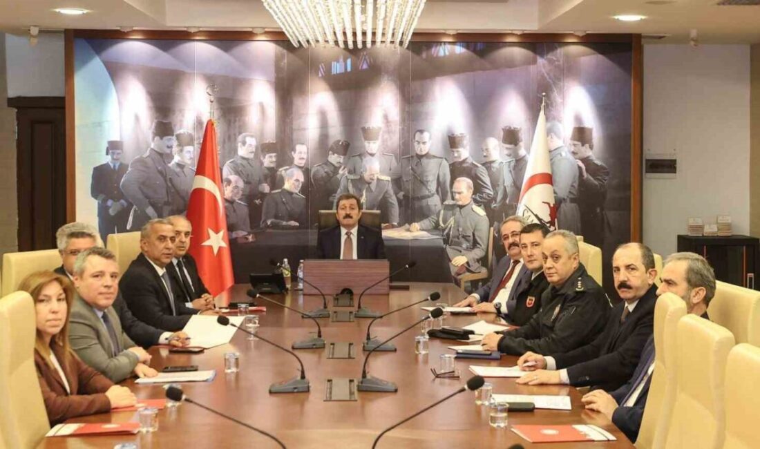 Samsun'da Vali Orhan Tavlı'nın başkanlığında gerçekleştirilen Kahverengi Kokarca İl Koordinasyon