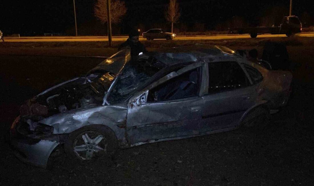 Karaman'da yaşanan trafik kazasında M.T. isimli sürücü direksiyon hakimiyetini kaybederek
