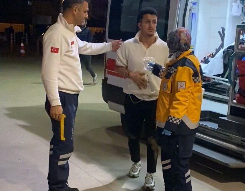 İnegöl'de parkta kavga edenleri ayırmaya çalışan 18 yaşındaki Batuhan K.,