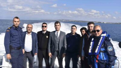 Didim İlçe Kaymakamı Can Kazım Kuruca, düzensiz göçmen kaçakçılığıyla mücadele