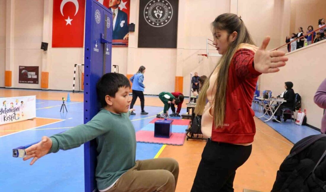 Kayseri’de 2024-2025 yetenek testleri başladı Gençlik ve Spor Bakanlığı'nın
