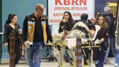 Bursa'nın İnegöl ilçesinde Mertcan K. (26), evdeki kedinin zıplaması sonucu