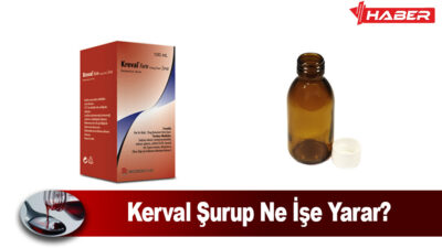 Kreval Şurup Nedir; kuru öksürüğün semptomatik tedavisinde kullanılan bir ilaçtır.