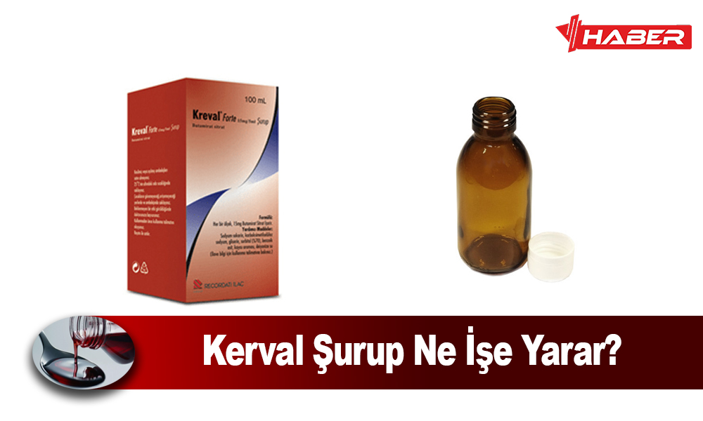 Kreval Şurup Nedir; kuru öksürüğün semptomatik tedavisinde kullanılan bir ilaçtır.