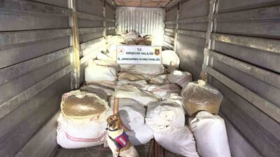 Kırşehir'de 3 milyon 420 bin TL değerinde 3 ton 35