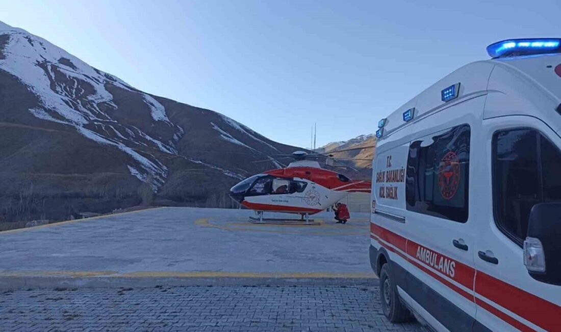 Van’ın Bahçesaray ilçesinde KOAH hastası 74 yaşındaki hasta, durumu ağırlaşınca