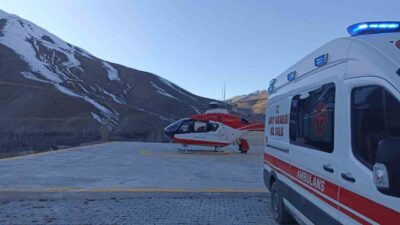 Van’ın Bahçesaray ilçesinde KOAH hastası 74 yaşındaki hasta, durumu ağırlaşınca
