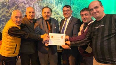 Kütahya Gazeteciler Cemiyeti, basın mensuplarını bir araya getiren bir etkinlik