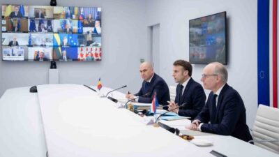 Fransa Cumhurbaşkanı Macron, Ukrayna zirvesi sonrası "Ukrayna sürece dahil edilmeli
