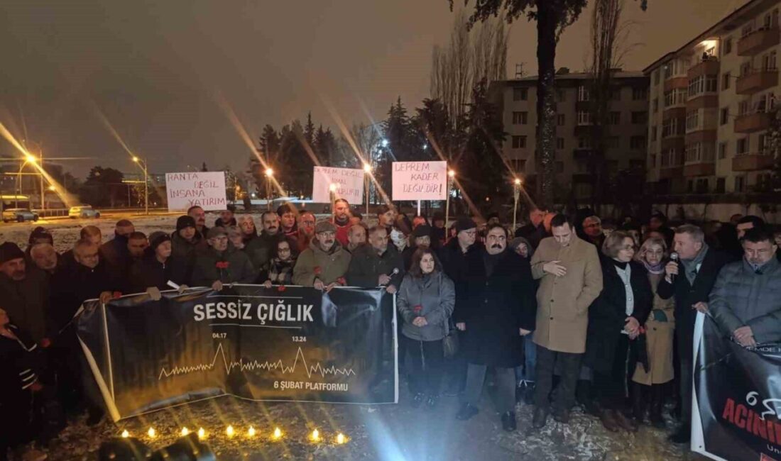6 Şubat 2023'teki Kahramanmaraş depremlerinde Malatya'da hayatını kaybedenler, 04.17'de düzenlenen