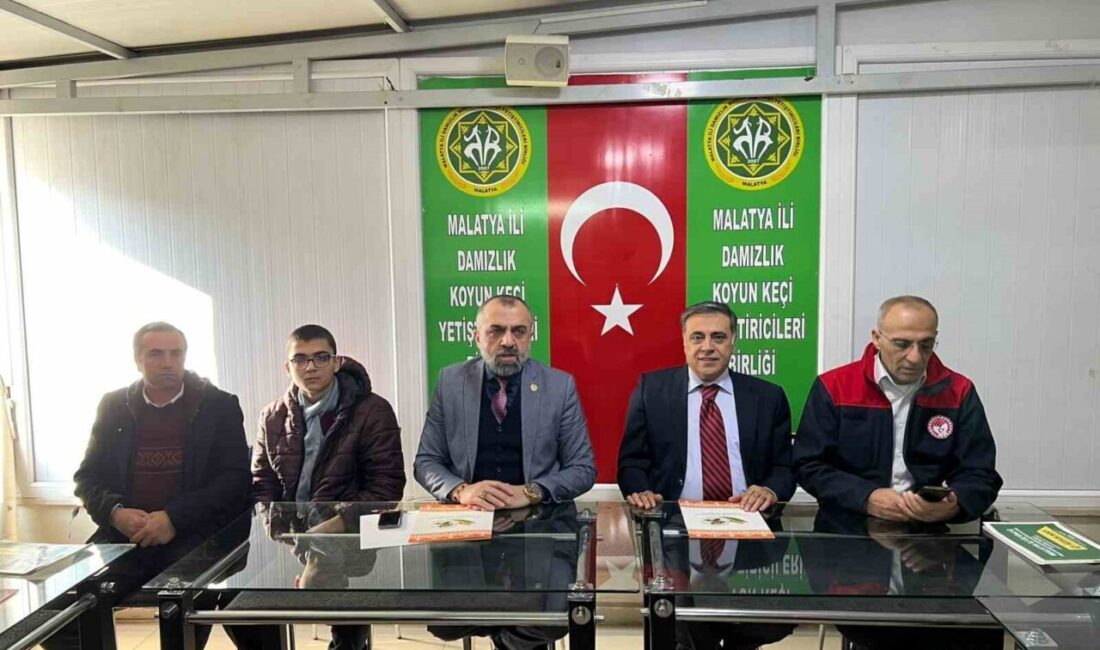 Malatya Koyun Keçi Yetiştiricileri Birliği'nde 2025 yılına yönelik proje küpeleri