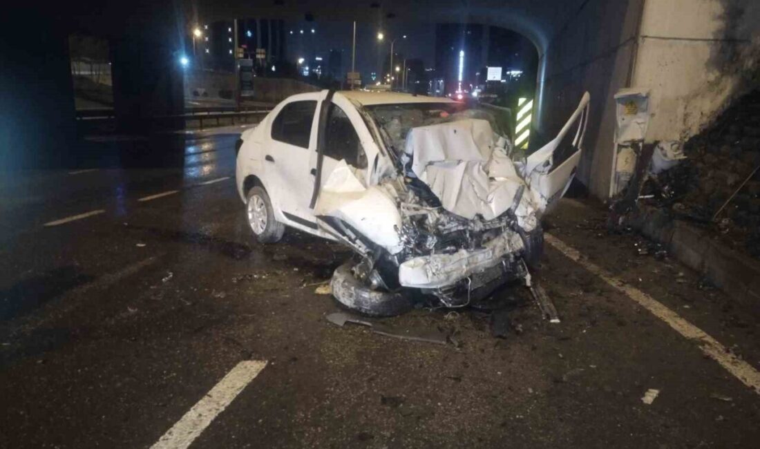 Maltepe’de D100 Karayolu’nda ağır bir kaza meydana geldi. Sürücü Nurhak