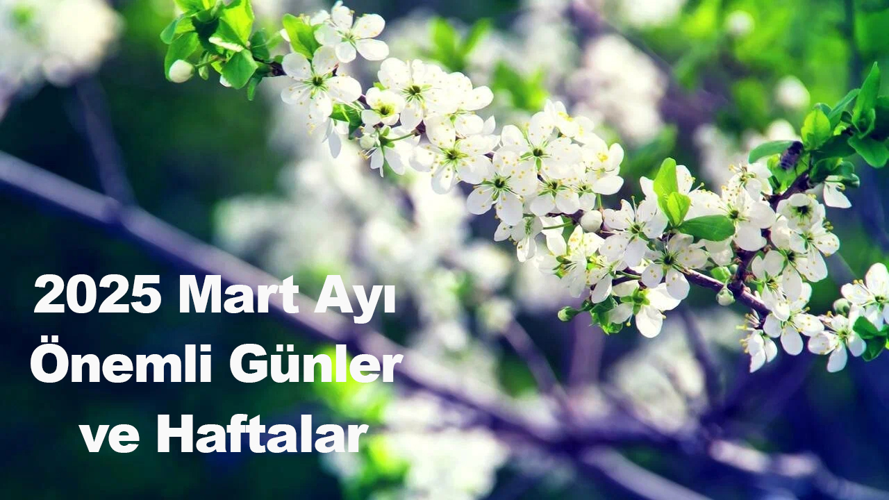 mart ayı önemli gün