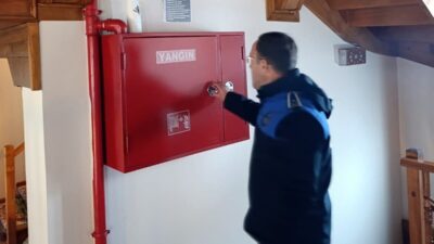 Mudanya Belediyesi, ilçedeki otellerin acil durum ekipmanları ve personel yeterliliklerini