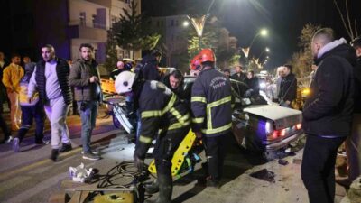 Nevşehir'de meydana gelen trafik kazasında, alkollü sürücü Ali S.U. kontrolsüz