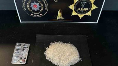 Afyonkarahisar'da uyuşturucu ticareti yaptığı iddia edilen A.E., polis tarafından düzenlenen