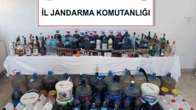 Muğla'nın Ula ilçesinde A.C. isimli şahsın evine düzenlenen jandarma operasyonunda