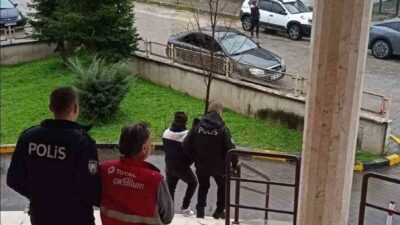 Akyazı'da bulunan sanayi sitesindeki dükkandan çalınan kaynak makinesi takımını alan