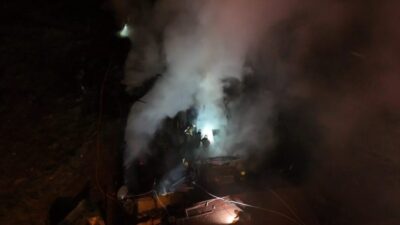 Sarıyer Kocataş Mahallesi'nde bir evin kazan dairesinde çıkan yangın hızla