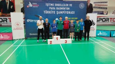 Şehzadeler Belediye Spor Kulübü sporcusu Aygül Aydoğmuş, Çorum Osmancık'taki Para