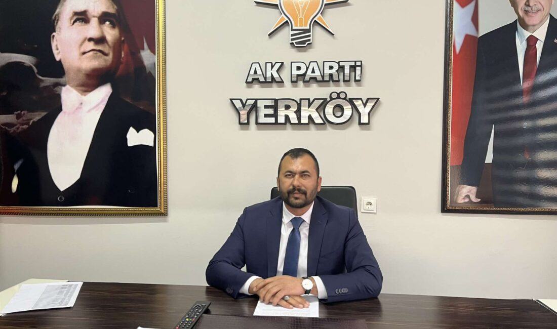 AK Parti Yerköy İlçe Başkanı Selahattin Atalay'dan 8. Olağan Kongre