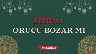 Ramazan ayında oruç tutan kişiler, hastalık veya tedavi süreçlerinde serum