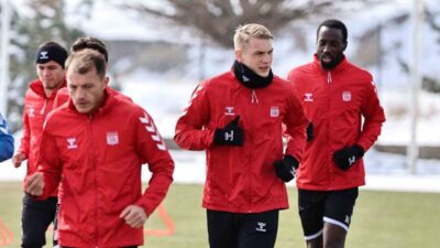 Sivasspor, Konyaspor maçı öncesi antrenmanlara başladı. Dün deplasmanda Gaziantep FK'ya