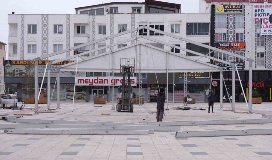 Sorgun Belediyesi, Ramazan ayında Şakir Efendi Şehir Meydanı'nda bin kişiye