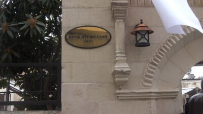 Gaziantep'te 6 Şubat depremlerinde hasar gören Kesik Minare Camii, restorasyonun