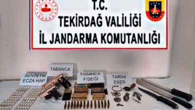 Tekirdağ'da jandarma tarafından yapılan uyuşturucu operasyonunda 8 kişi gözaltına alındı.