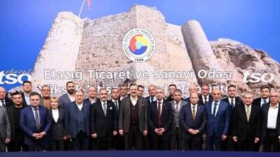 Elazığ TSO Başkanı İdris Alan ve beraberindeki heyet, TOBB Başkanı