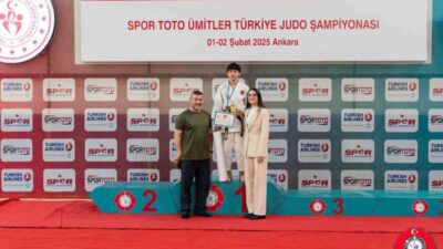 Ankara'da gerçekleşen Spor Toto Ümitler Türkiye Judo Şampiyonası'nda Trabzonlu İbrahim