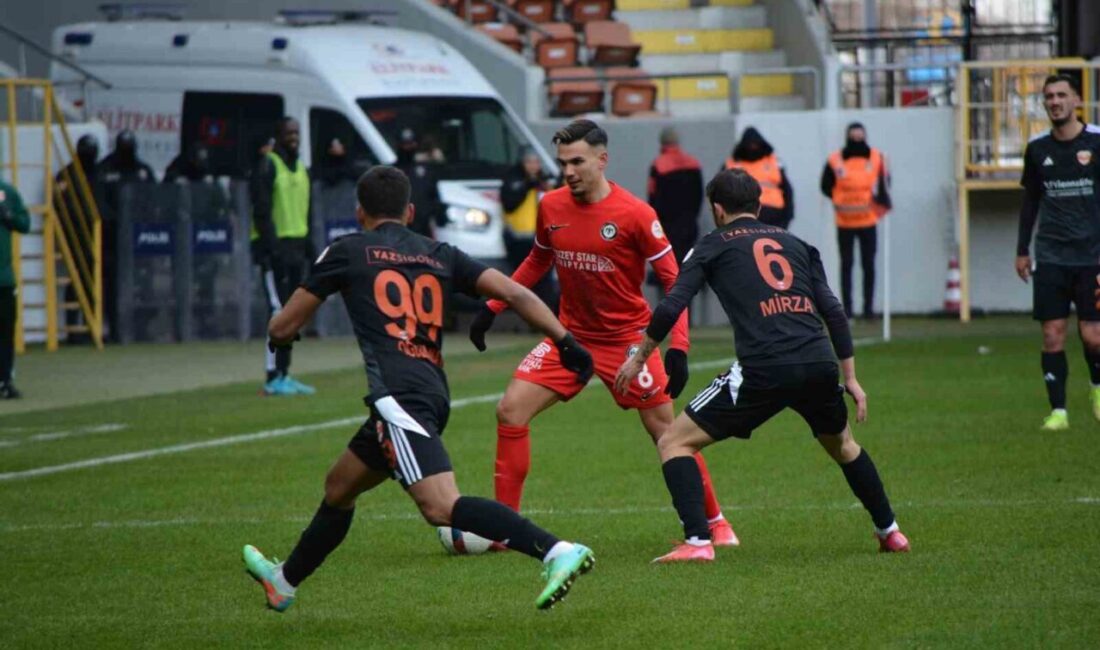 Çorum FK ile Adanaspor, Trendyol 1. Lig'in 26. haftasında karşılaştı.