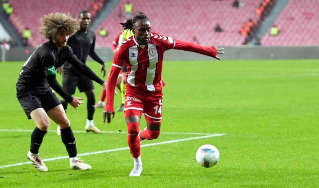 Trendyol Süper Lig'in 23. haftasında Samsunspor, Hatayspor'u 2-0 önde kapattığı