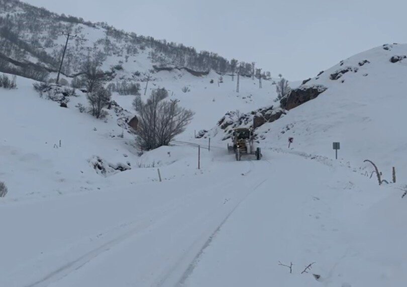 Meteoroloji 13. Bölge Müdürlüğü, 13 Şubat 2025'te Tunceli'de kuvvetli kar