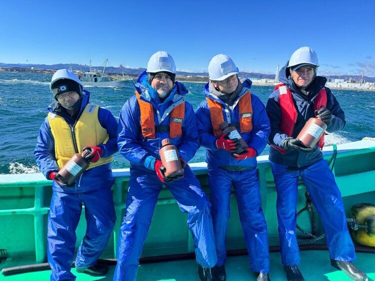 UAEK Başkanı Rafael Mariano Grossi, Fukushima Daiichi Nükleer Santrali'nde yapılan