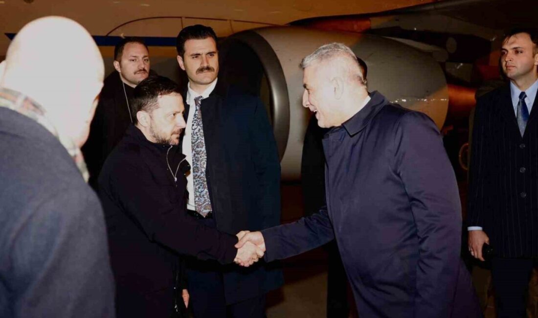 Ukrayna Devlet Başkanı Zelenskiy, Ankara'ya resmi ziyaret için geldi. Ticaret